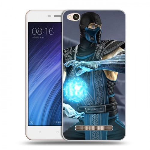 Дизайнерский силиконовый чехол для Xiaomi RedMi 4A Mortal Combat