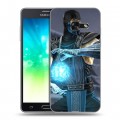 Дизайнерский силиконовый с усиленными углами чехол для Samsung Galaxy A3 (2017) Mortal Combat