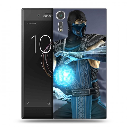 Дизайнерский пластиковый чехол для Sony Xperia XZs Mortal Combat