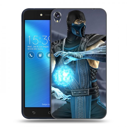 Дизайнерский силиконовый чехол для Asus ZenFone Live Mortal Combat