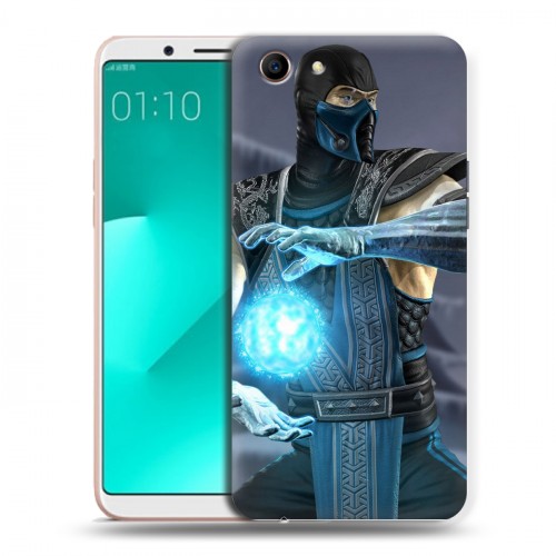 Дизайнерский пластиковый чехол для OPPO A83 Mortal Combat