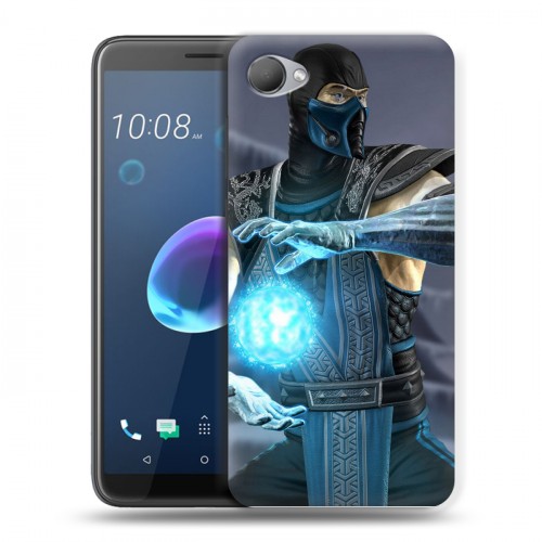 Дизайнерский пластиковый чехол для HTC Desire 12 Mortal Combat