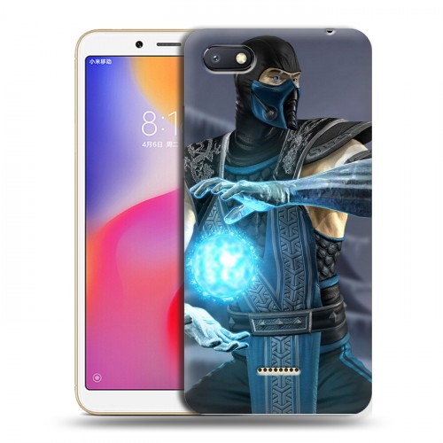 Дизайнерский пластиковый чехол для Xiaomi RedMi 6A Mortal Combat