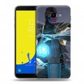 Дизайнерский пластиковый чехол для Samsung Galaxy J6 Mortal Combat