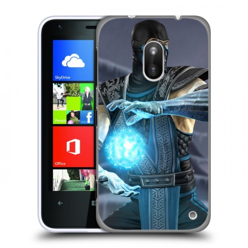 Дизайнерский пластиковый чехол для Nokia Lumia 620 Mortal Combat