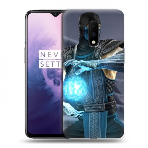 Дизайнерский пластиковый чехол для OnePlus 7 Mortal Combat