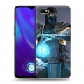 Дизайнерский силиконовый с усиленными углами чехол для OPPO A1k Mortal Combat