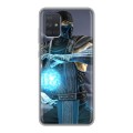 Дизайнерский силиконовый чехол для Samsung Galaxy A71 Mortal Combat