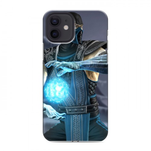 Дизайнерский силиконовый чехол для Iphone 12 Mortal Combat