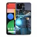 Дизайнерский пластиковый чехол для Google Pixel 5 Mortal Combat