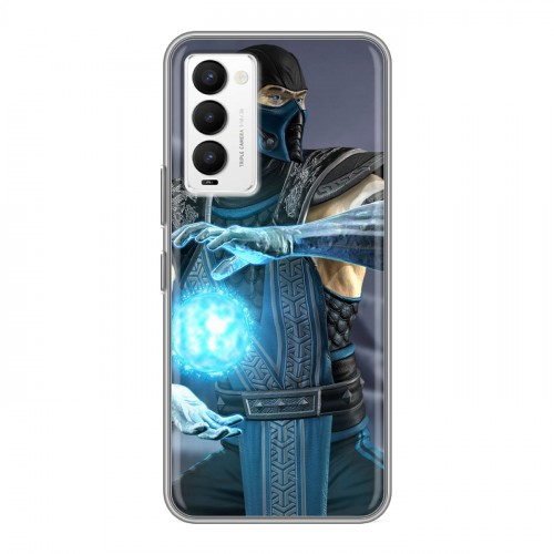 Дизайнерский силиконовый чехол для Tecno Camon 18 Mortal Combat