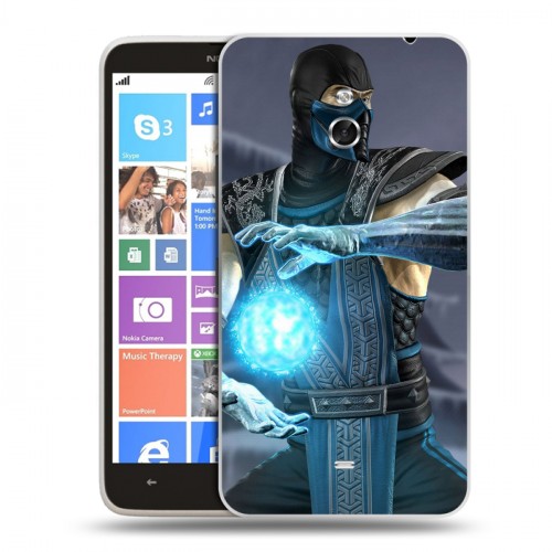 Дизайнерский пластиковый чехол для Nokia Lumia 1320 Mortal Combat