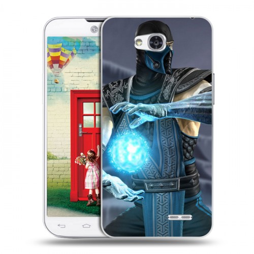 Дизайнерский пластиковый чехол для LG L80 Mortal Combat