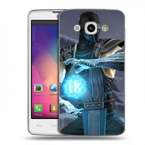 Дизайнерский пластиковый чехол для LG L60 Mortal Combat