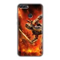 Дизайнерский силиконовый чехол для Huawei P Smart Mortal Combat