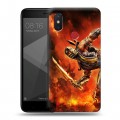 Дизайнерский пластиковый чехол для Xiaomi Mi8 SE Mortal Combat