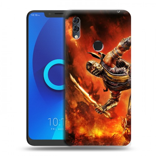 Дизайнерский силиконовый чехол для Alcatel 5V Mortal Combat