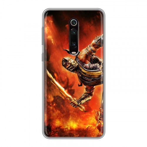 Дизайнерский силиконовый чехол для Xiaomi RedMi K20 Mortal Combat