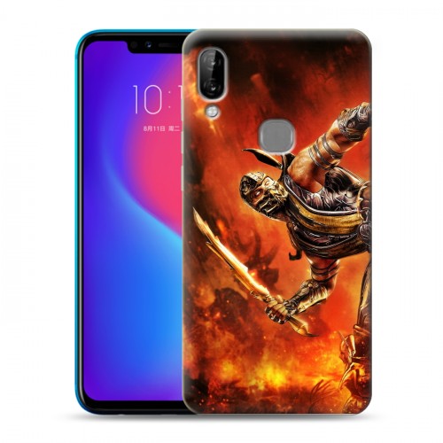 Дизайнерский силиконовый чехол для Lenovo S5 Pro Mortal Combat