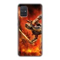 Дизайнерский силиконовый чехол для Samsung Galaxy A71 Mortal Combat