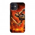 Дизайнерский силиконовый с усиленными углами чехол для Iphone 12 Mini Mortal Combat