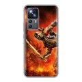 Дизайнерский силиконовый чехол для Xiaomi 12T Mortal Combat