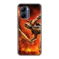 Дизайнерский силиконовый чехол для Realme C33 Mortal Combat