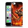 Дизайнерский пластиковый чехол для Iphone 5c Mortal Combat