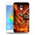 Дизайнерский силиконовый чехол для  Meizu MX3 Mortal Combat