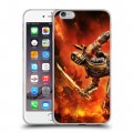 Дизайнерский силиконовый чехол для Iphone 6 Plus/6s Plus Mortal Combat