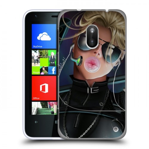 Дизайнерский пластиковый чехол для Nokia Lumia 620 Mortal Combat