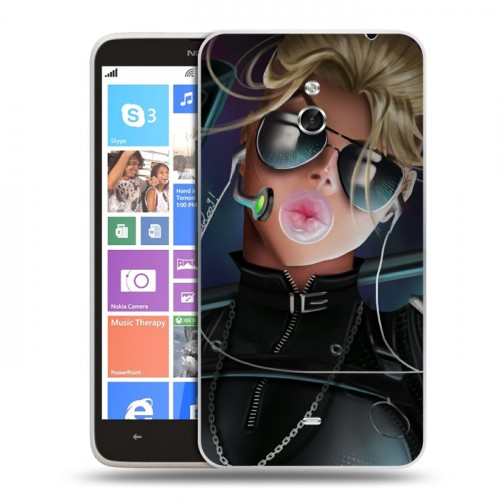Дизайнерский пластиковый чехол для Nokia Lumia 1320 Mortal Combat