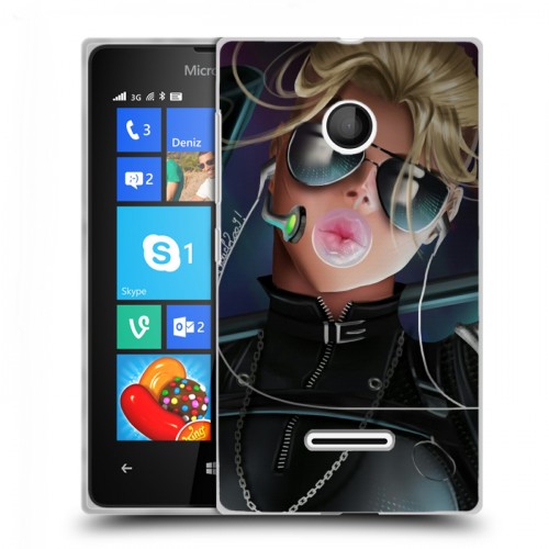 Дизайнерский пластиковый чехол для Microsoft Lumia 435 Mortal Combat