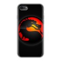 Дизайнерский силиконовый чехол для Iphone 7 Mortal Combat