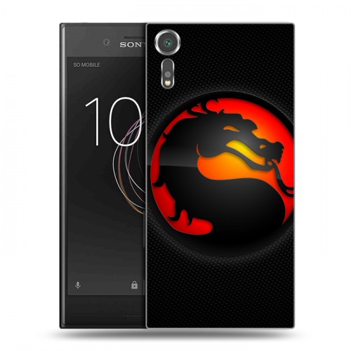 Дизайнерский пластиковый чехол для Sony Xperia XZs Mortal Combat