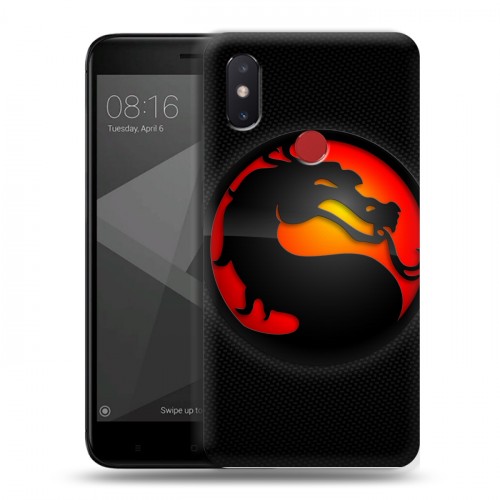 Дизайнерский пластиковый чехол для Xiaomi Mi8 SE Mortal Combat