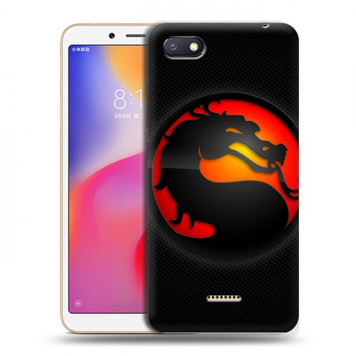 Дизайнерский пластиковый чехол для Xiaomi RedMi 6A Mortal Combat