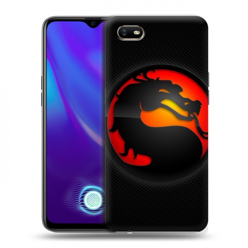 Дизайнерский пластиковый чехол для OPPO A1k Mortal Combat