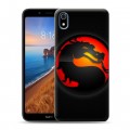 Дизайнерский силиконовый чехол для Xiaomi RedMi 7A Mortal Combat