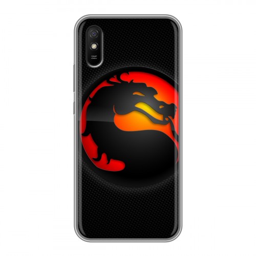 Дизайнерский силиконовый чехол для Xiaomi RedMi 9A Mortal Combat