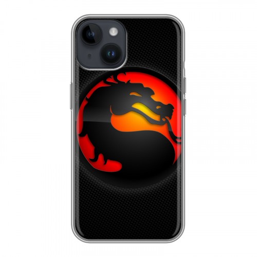 Дизайнерский пластиковый чехол для Iphone 14 Mortal Combat