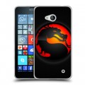 Дизайнерский пластиковый чехол для Microsoft Lumia 640 Mortal Combat