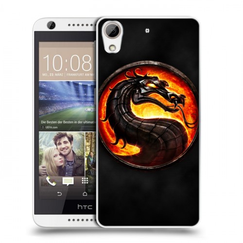 Дизайнерский силиконовый чехол для HTC Desire 626 Mortal Combat