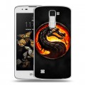 Дизайнерский пластиковый чехол для LG K8 Mortal Combat