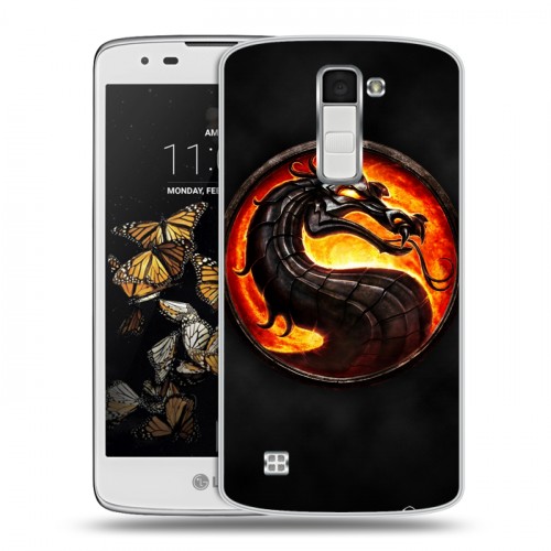 Дизайнерский пластиковый чехол для LG K8 Mortal Combat