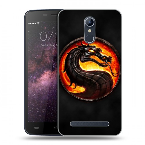 Дизайнерский силиконовый чехол для Homtom HT17 Mortal Combat