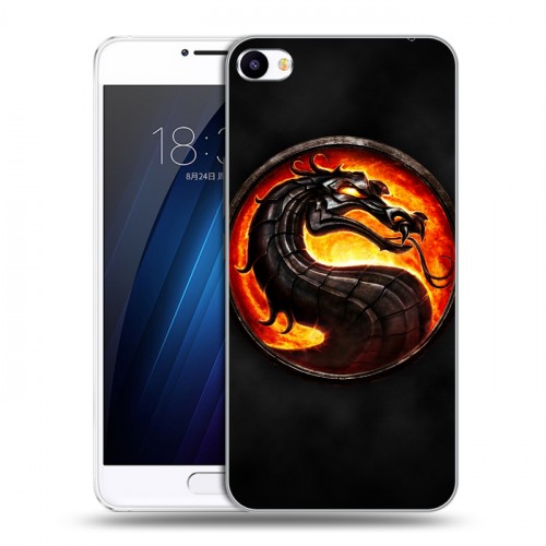 Дизайнерский пластиковый чехол для Meizu U20 Mortal Combat