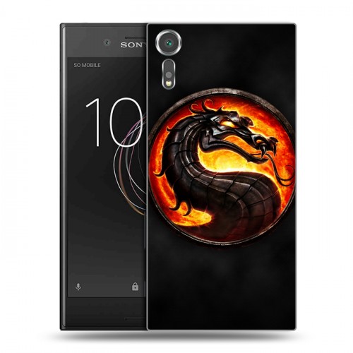 Дизайнерский пластиковый чехол для Sony Xperia XZs Mortal Combat