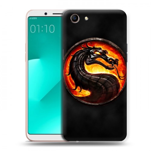 Дизайнерский пластиковый чехол для OPPO A83 Mortal Combat