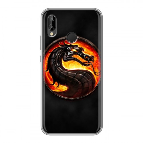 Дизайнерский силиконовый чехол для Huawei P20 Lite Mortal Combat